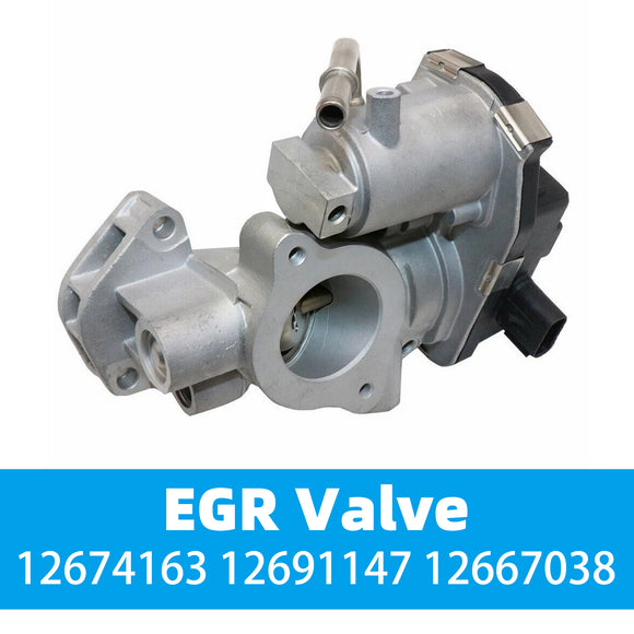 Chevrolet Volt 1.5l Ecotec Electric/Gas a/T Lt Hatchback 2017, 2018 EGR Valve 12674163 12691147 12667038