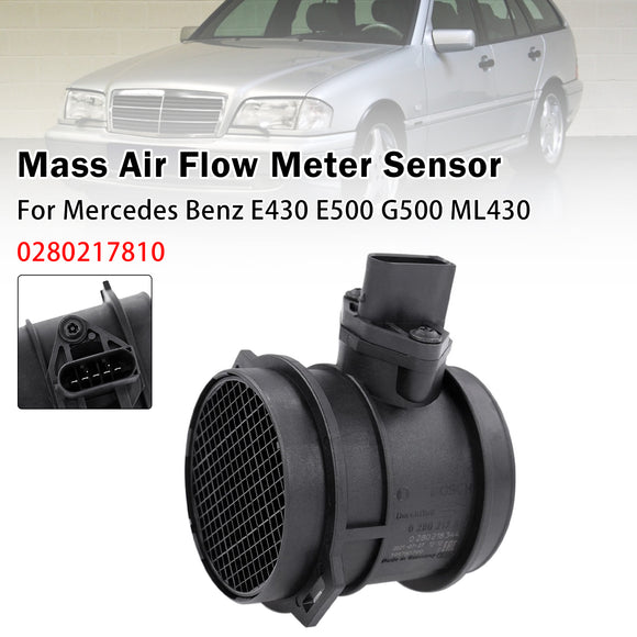 Mass Air Flow Meter Sensor For Mercedes Benz E430 E500 G500 ML430 0280217810
