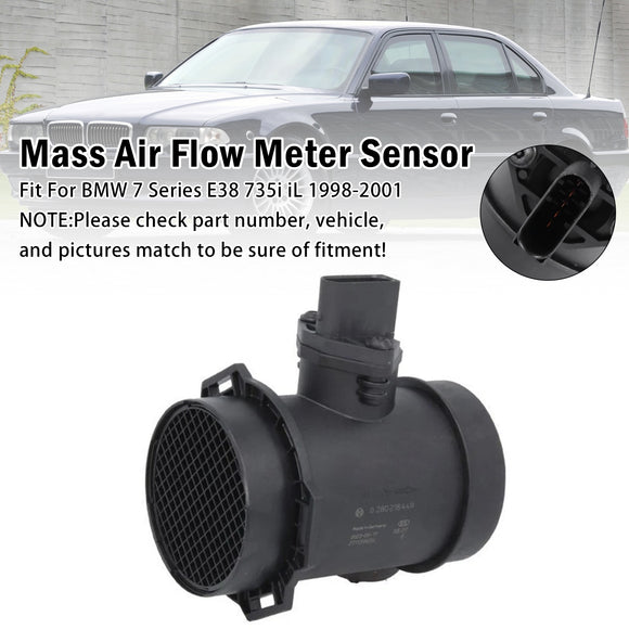 Mass Air Flow Meter Sensor For BMW 7 Series E38 735i iL 1998-2001 13621433566