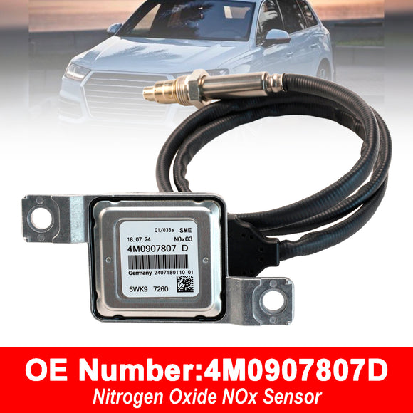 Nitrogen Oxide NOx Sensor 4M0907807D For Audi Q7 VW Touareg 3.0L 2015-2021