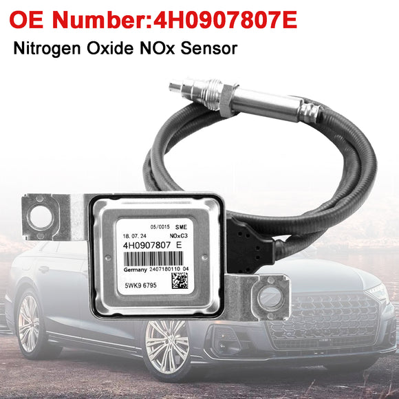 Nitrogen Oxide NOx Sensor 4H0907807E For Audi A8 Quattro 3.0TDI 2014-2016