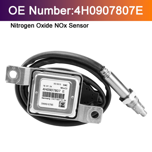 Nitrogen Oxide NOx Sensor 4H0907807E For Audi A8 Quattro 3.0TDI 2014-2016