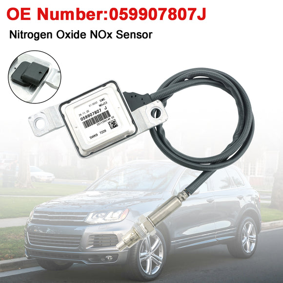 Nitrogen Oxide NOx Sensor 059907807J 5WK97229 For VW Touareg TDI V6 A4 S4 A5 S5