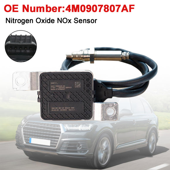 Nitrogen Oxide NOx Sensor 4M0907807AF For VW Audi Q7 3.0 Tdi Quattro 2015-2019