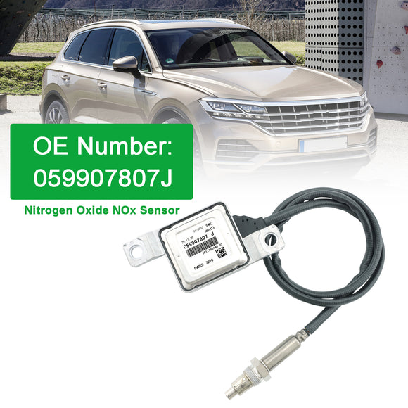 Nitrogen Oxide NOx Sensor 059907807J 5WK97229 For VW Touareg TDI V6 A4 S4 A5 S5