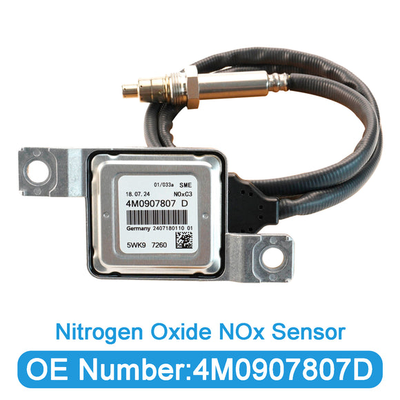 Nitrogen Oxide NOx Sensor 4M0907807D For Audi Q7 VW Touareg 3.0L 2015-2021