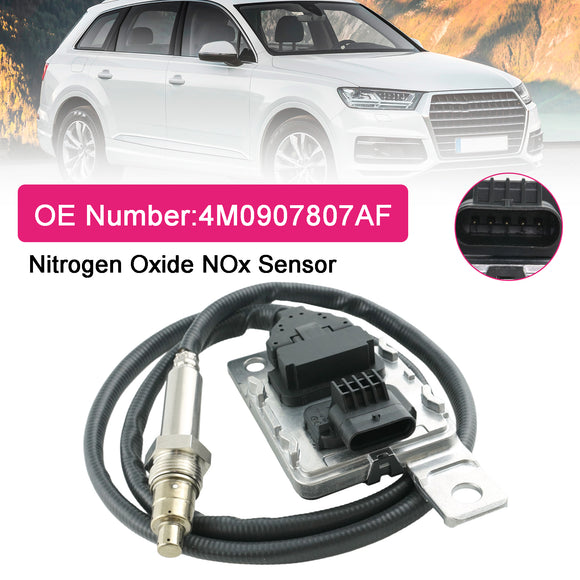 Nitrogen Oxide NOx Sensor 4M0907807AF For VW Audi Q7 3.0 Tdi Quattro 2015-2019