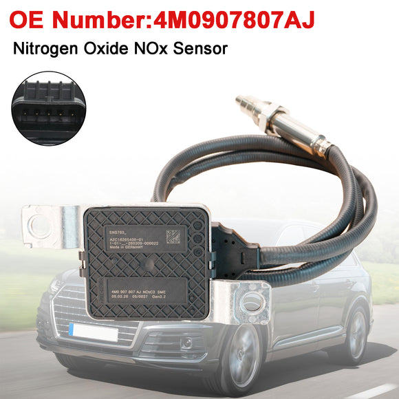 Nitrogen Oxide NOx Sensor 4M0907807AJ For Audi Q7 Q8 VW Touareg