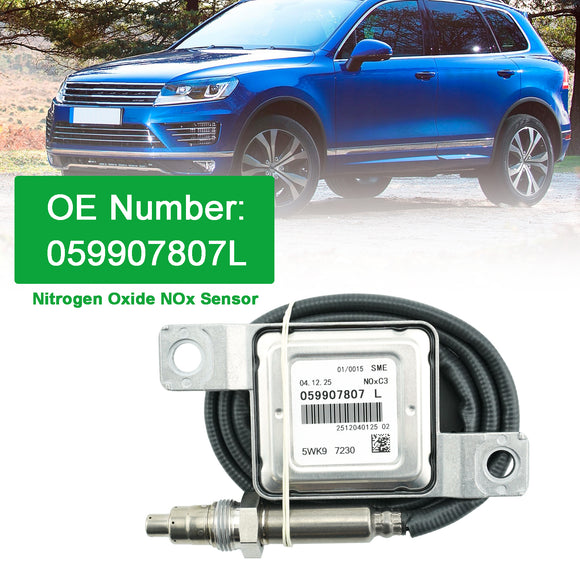 Nitrogen Oxide NOx Sensor 059907807L For VW Touareg 2010-2018 3.0 TDI