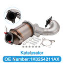 Catalytic Converter For Audi A3 Seat Altea Leon Skoda Octavia VW EOS GOLF 1.4 TSI-6