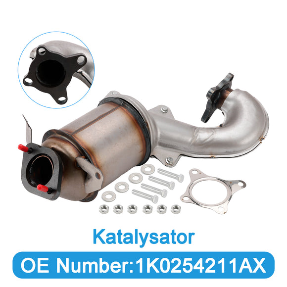Catalytic Converter For Audi A3 Seat Altea Leon Skoda Octavia VW EOS GOLF 1.4 TSI