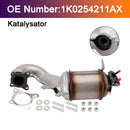 Catalytic Converter For Audi A3 Seat Altea Leon Skoda Octavia VW EOS GOLF 1.4 TSI-7