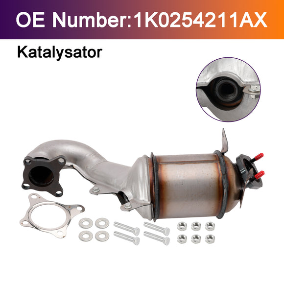 Catalytic Converter For Audi A3 Seat Altea Leon Skoda Octavia VW EOS GOLF 1.4 TSI