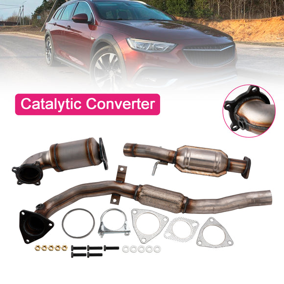Front + Rear Catalytic Converter For Buick Regal 2.0L Turbo 2014-2017