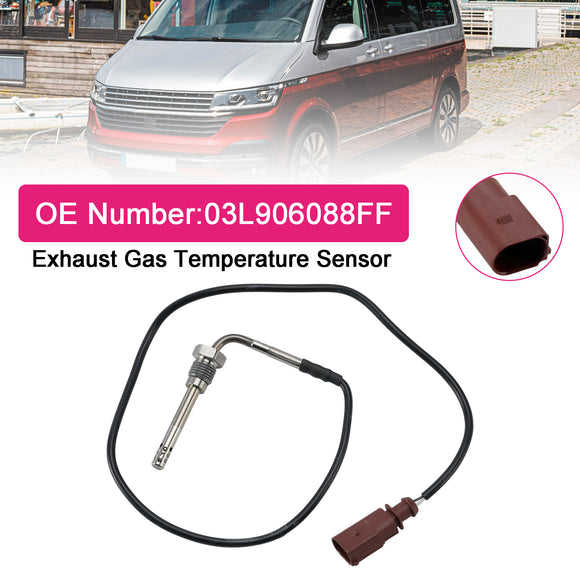 VW MULTIVAN V 7HM, 7HN, 7HF, 7EF, 7EM, 7EN MPV 2003/04-/ Exhaust Gas Temperature Sensor