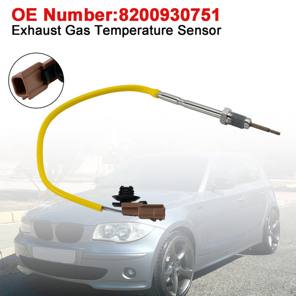 RENAULT MASTER III Platform/Chassis EV, HV, UV 2.3 dCi 150 FWD EV0F, HV0F, UV0F, EV03, HV03, UV03 03.2013-110KW 150HP 2298cc Platform/Chassis behind turbocharger Exhaust Gas Temperature Sensor 8200930751