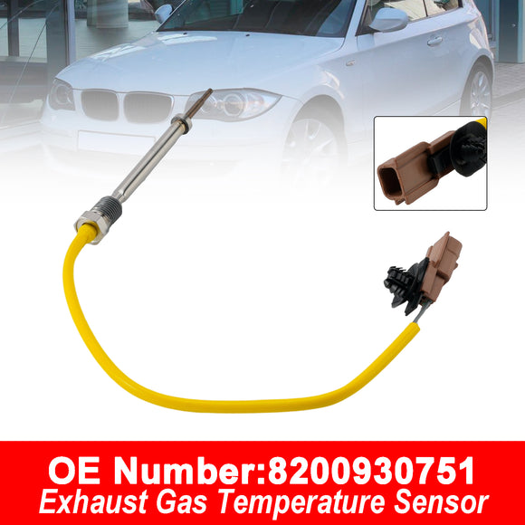 RENAULT MASTER III Van FV 2.3 dCi 100 RWD FV0B 02.2010-74KW 101HP 2298cc Van behind turbocharger Exhaust Gas Temperature Sensor 8200930751
