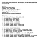 VW Transporter T6 Platform/Chassis SFD, SFE, SFL, SFZ Exhaust Gas Temperature Sensor 04L906088DE-14