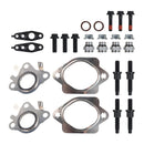 2011-2016 Ford F-150 3.5L EcoBoost Exhaust Manifold to Turbo Hardware Stud Nut Kit-1