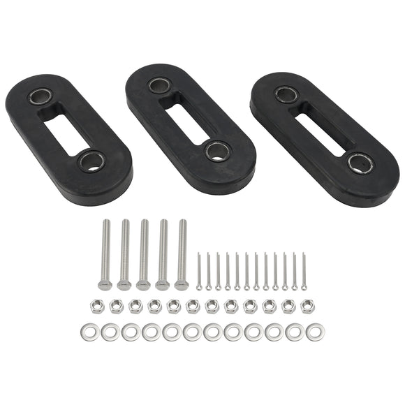 Fisher Homesteader Poly Plows 3X Trip Spring Rubber 27351