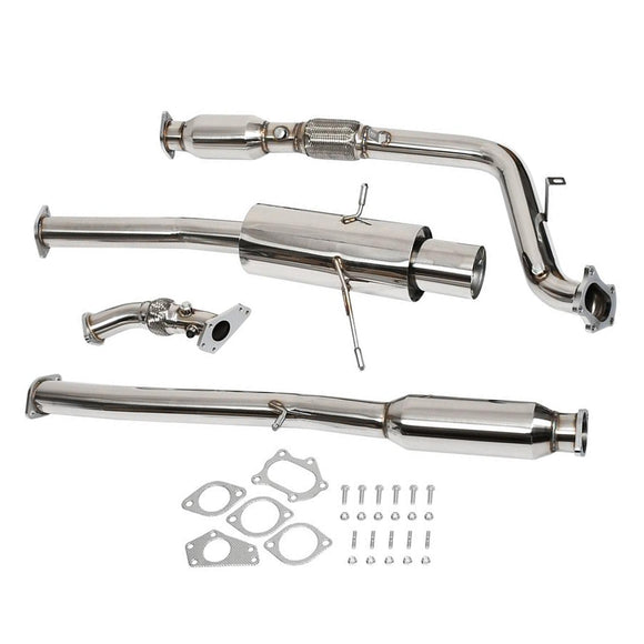 Subaru Impreza 2002-2007 2.0L 2.5L 3 Inch Catback Exhaust 4.5 Inch Muffler Tip