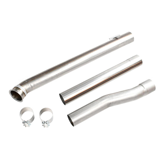 4 Inch DPF Delete Race Pipe for Dodge Ram 2500 3500 6.7 Cummins 2019-2021