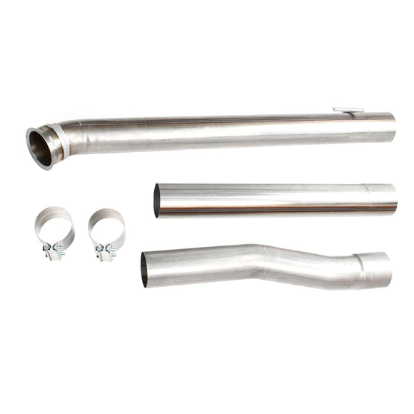 4 Inch DPF Delete Race Pipe for Dodge Ram 2500 3500 6.7 Cummins 2019-2021