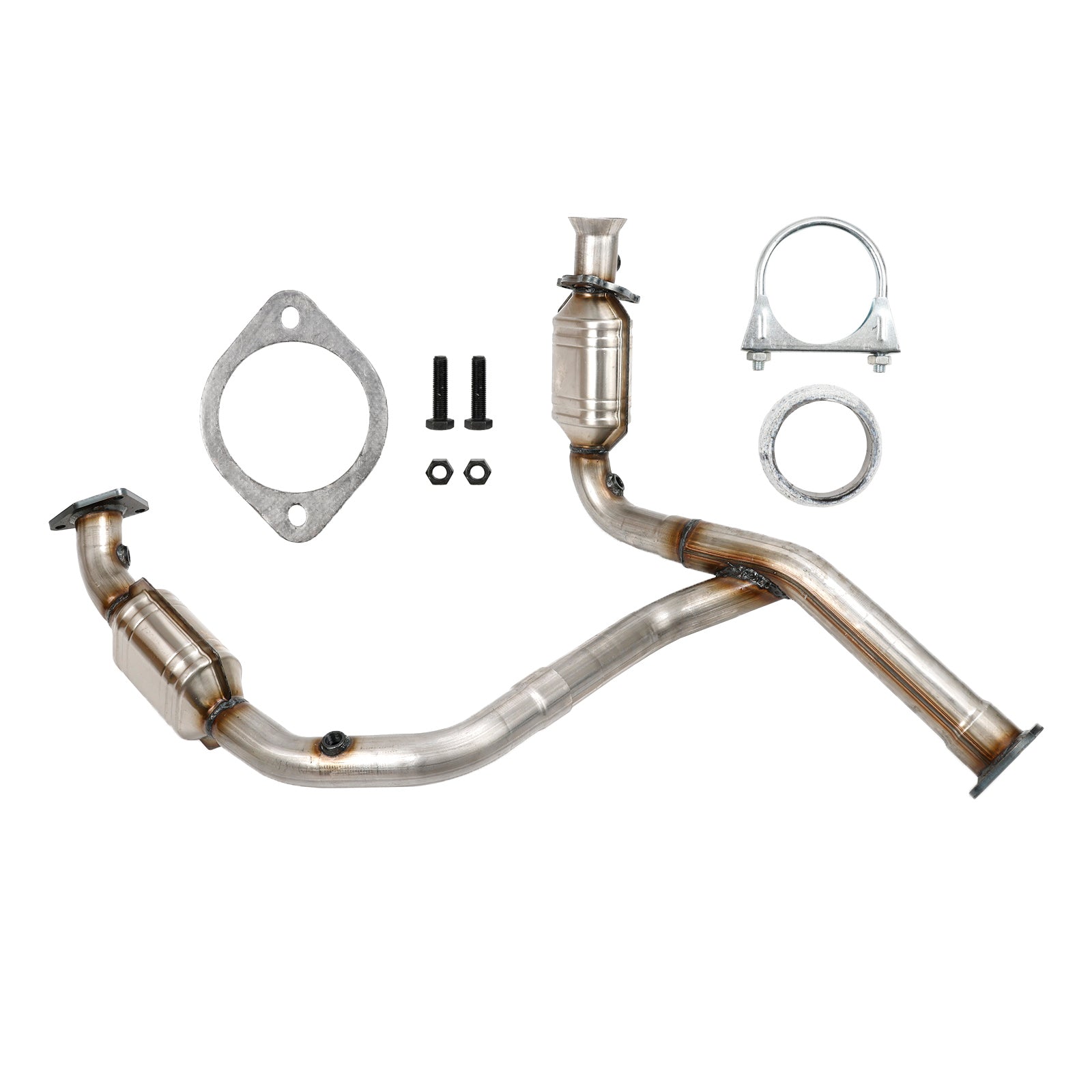 Chevrolet 2007-2009 Silverado 1500 645459 50450 Exhaust Catalytic Converter Y-Pipe