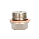 1/8 Inch NPT to M18 x 1.5 Male Pressure Temperature Gauge Sender Adapter-10