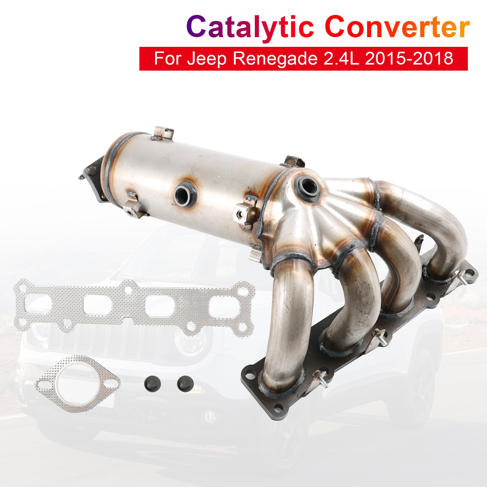 Jeep 2015-2018 Renegade 2.4L Manifold Catalytic Converter - 0