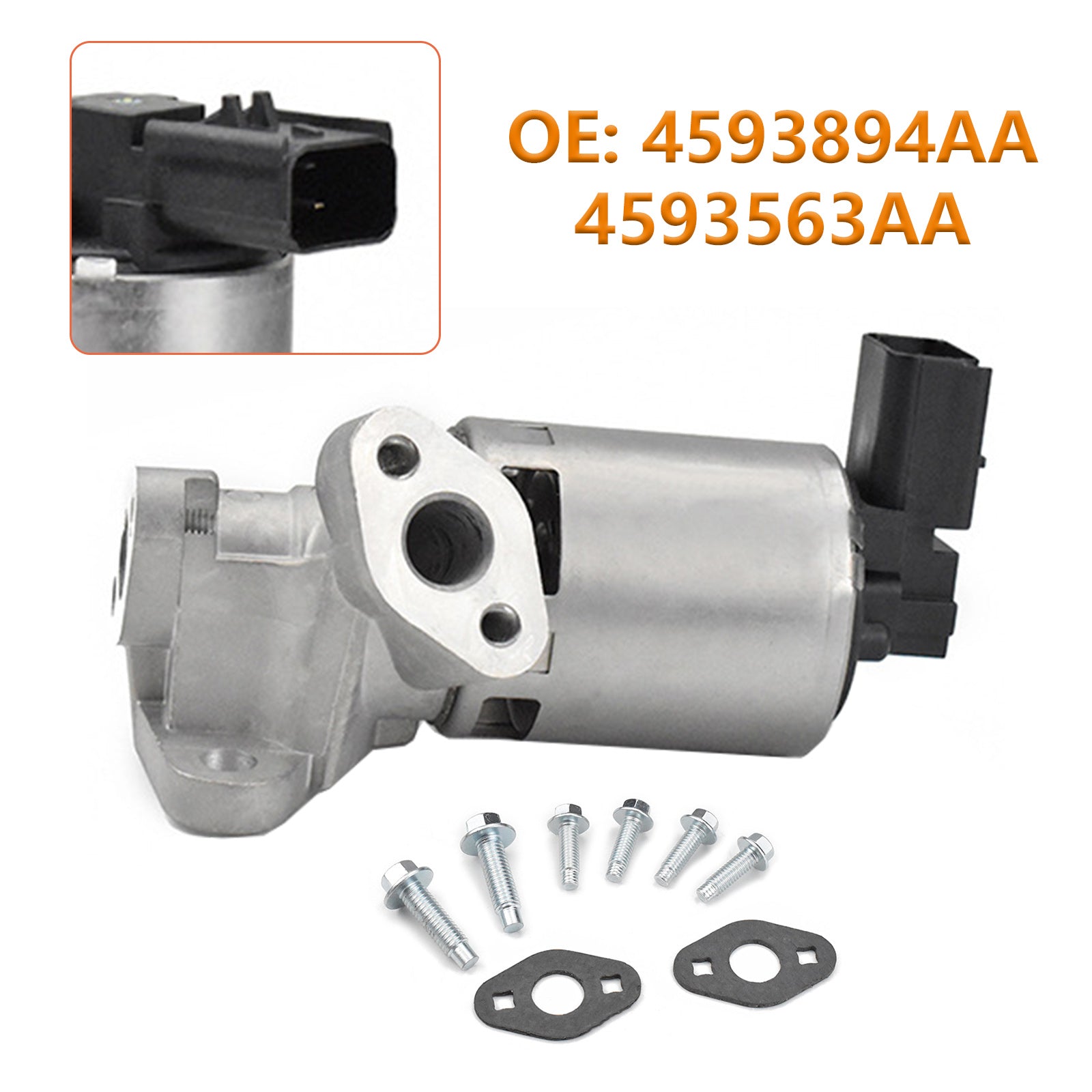 Chrysler 2011-2015 200 2.4L L4 EGR Valve 4593894AA 4593563AA