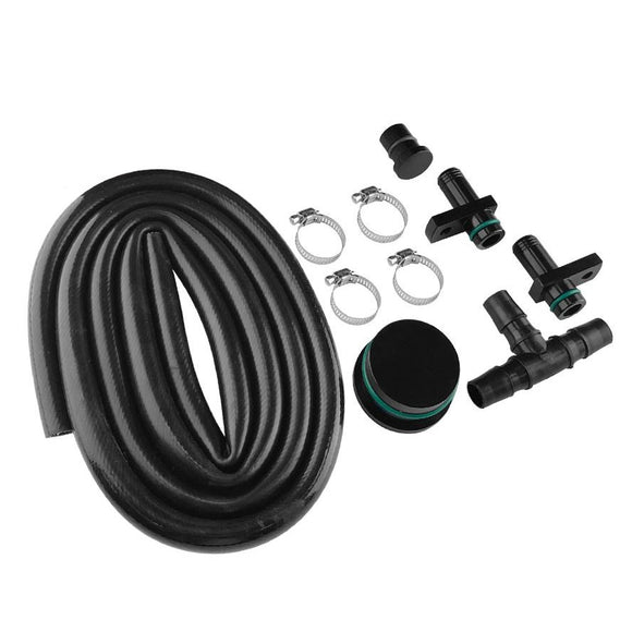Kit de tuyauterie de turbocompresseur diesel Duramax 6,6 L pour GMC Sierra 2004-2010, kit de réacheminement CCV PCV