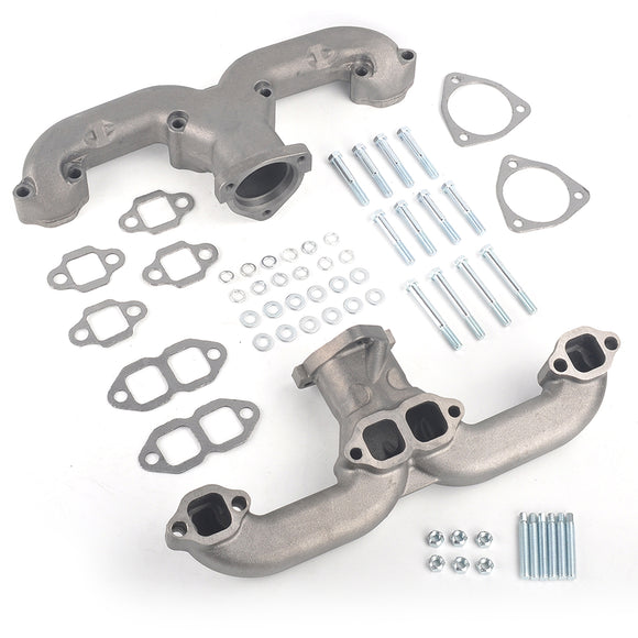 Collecteur d'échappement en fonte pour Chevrolet Small Block SBC 283 305 327 de 1962 à 1963