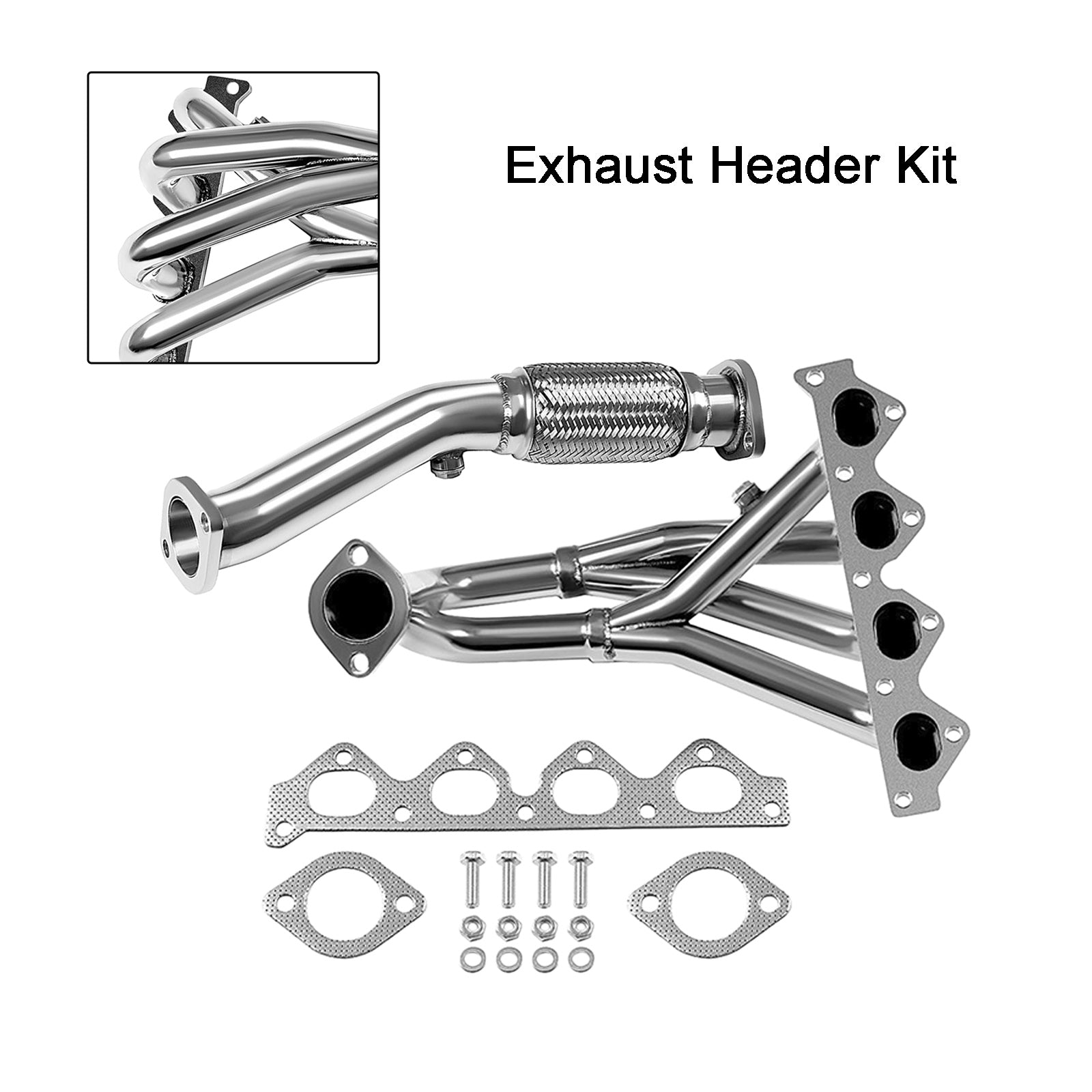 Hyundai 1995-2000 Elantra 2.0L HDSHT97L4 Racing Manifold Exhaust Header