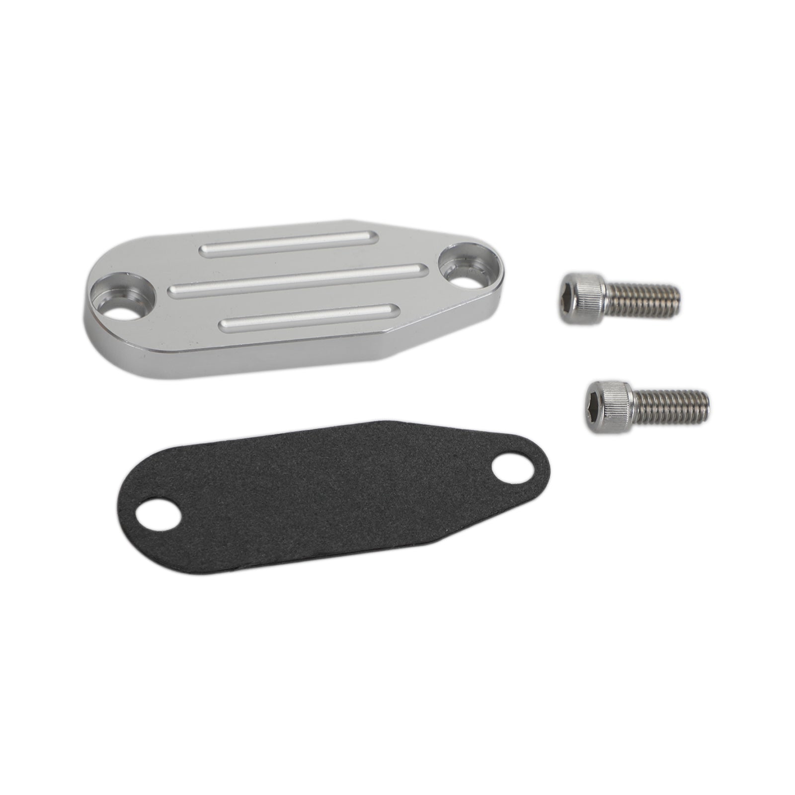 GM 2.0, 2.2, 2.5, 2.8, 3.0, 3.8, 4.3, 4.9, 5.0, 5.7, 6.6, 7.4, 8.2 EGR Delete Plug Block Off Plate Kit