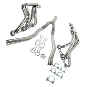 Auspuffkrümmer passend für Chevy Camaro Fit Firebird 5.0L 5.7L 1982-1992 V8 langes Rohr