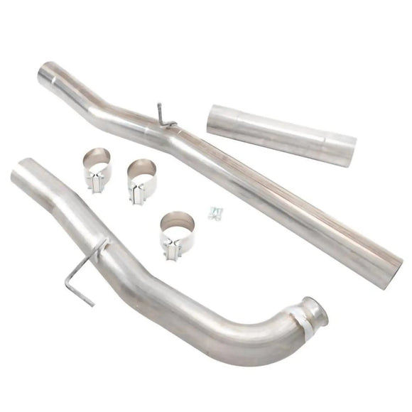 Kit de suppression de silencieux d'échappement et de recirculation des gaz d'échappement (EGR) pour GMC Sierra 6,6 L 2500HD 3500HD Duramax LML Diesel 4" (2011-2015)