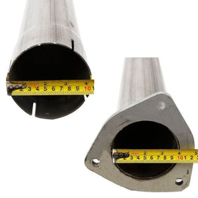 4" Race Pipe Exhaust DPF Delete for Ford 6.7L Powerstroke 2011-2017 - 0