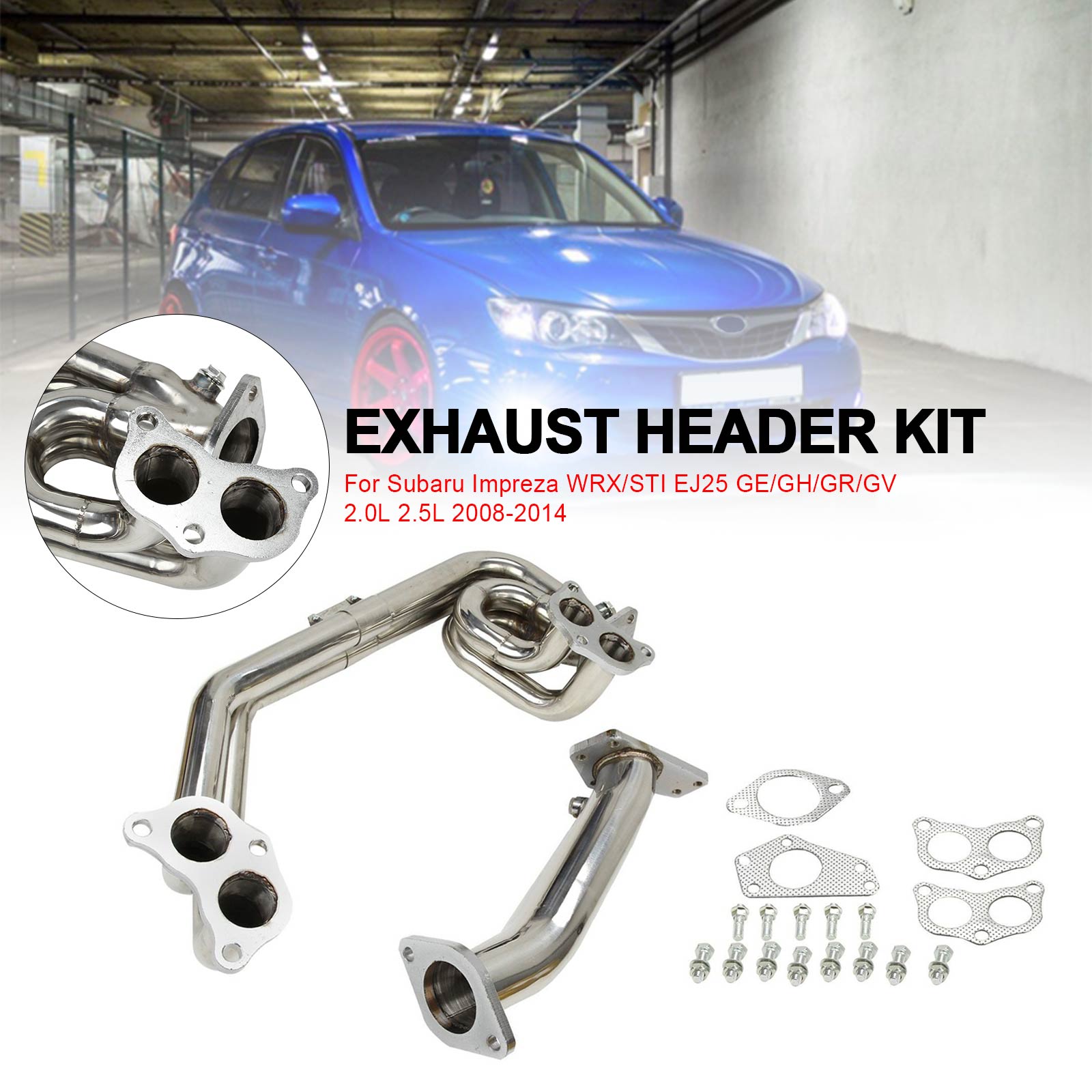 Subaru Impreza 2008-2014 WRX STi GE/GH/GR/GV 2.0L 2.5L Exhaust Manifold