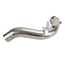 BMW 2011-2018 S63 F10/F12 M5 & M6 Stainless Steel 3" Exhaust Manifold Downpipes-11