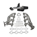 Air Intake Exhaust Header Fit Chevy Fit GMC Avalanche Silverado 2000-2006 V8-1