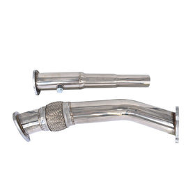 Volkswagen 2000-2001 Beetle GLS Turbo Hatchback 2-Door 1.8L I4 Stainless Steel 3" Exhaust Turbo Downpipe - 0