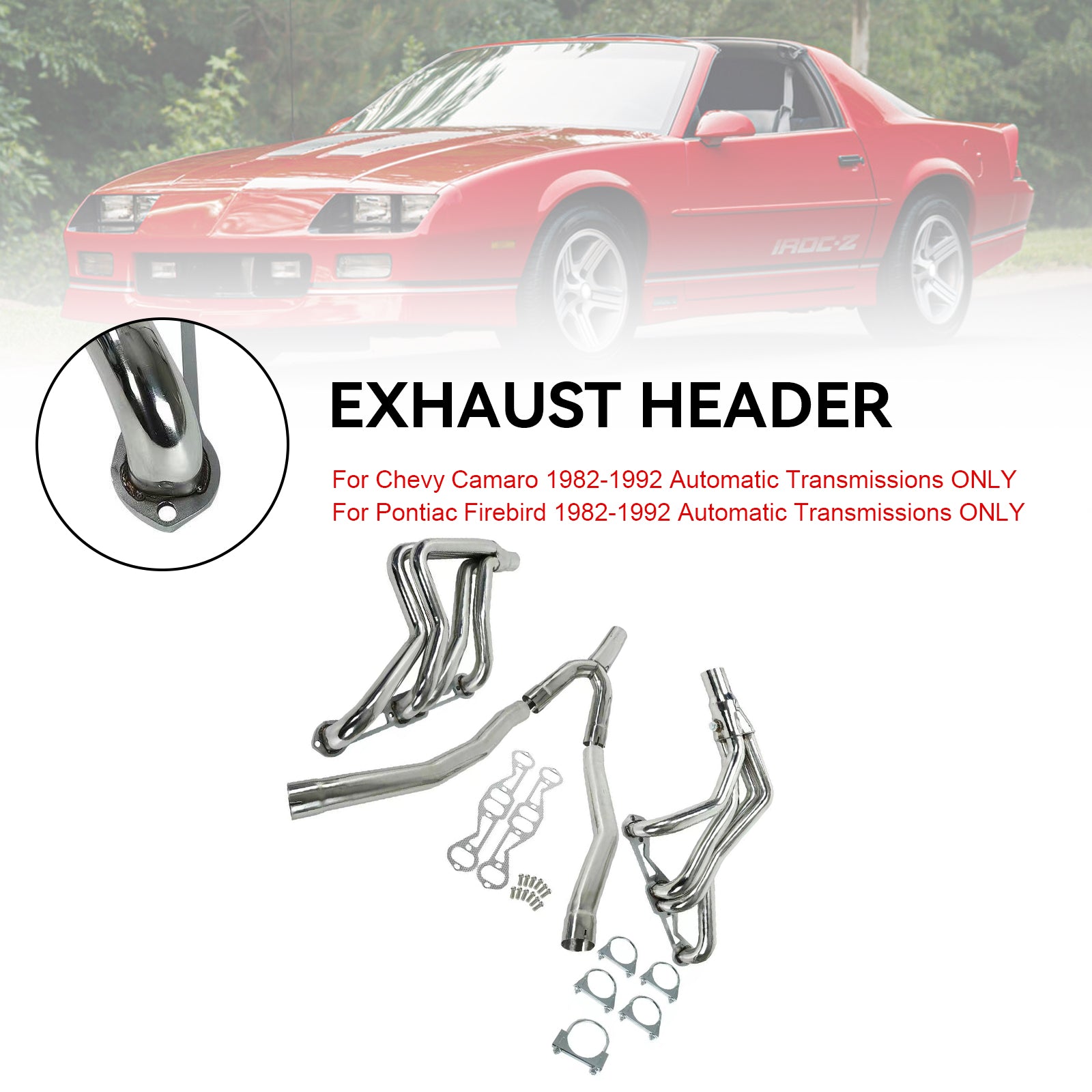 Chevy 1982-1992 Camaro Automatic Transmissions Exhaust Header