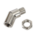135 Degree M18 X 1.5 Catalytic Converter CEL Oxygen Sensor Extender Adapter Spacer Generic-11