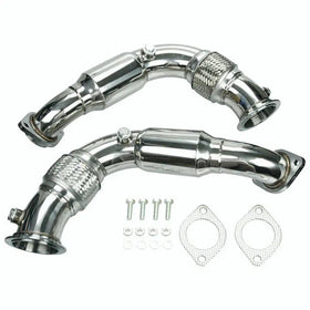 BMW 2008-2014 X6/X5 550I 650I 750I B7 N63B44 4.4L V8 Twin Turbo Downpipe Exhaust