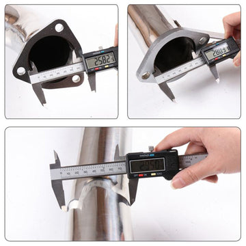 Nissan 1989-1998 240SX 2.4L 3" Turbo Exhaust Pipe Exhaust Midpipe - 0