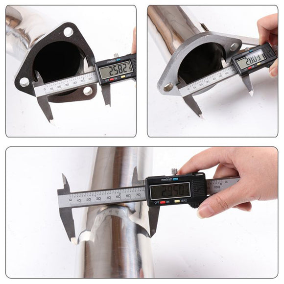 Tuyau d'échappement intermédiaire pour Nissan 240SX 2,4 L 3" Turbo de 1989 à 1998