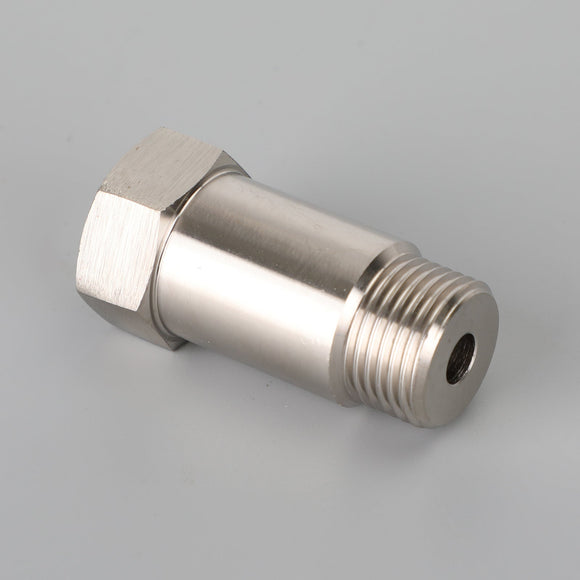 2PCS M18x15 45mm CEL O2 Sensor Adapter Check Engine Light Eliminator Pipe Extension Extender Generic