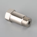 2PCS CEL O2 Sensor Adapter M18x15 45mm Check Engine Light Eliminator Pipe Extension Extender Generic-3