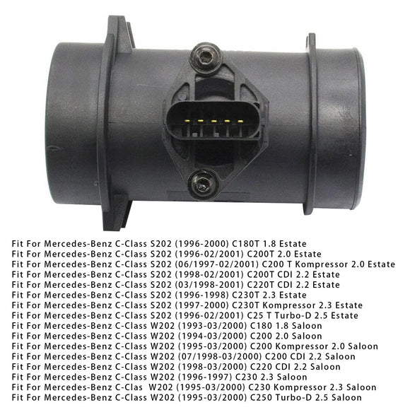 Mercedes-Benz W202 W210 Sprinter 2-T 0000941448 Mass Air Flow Meter Sensor
